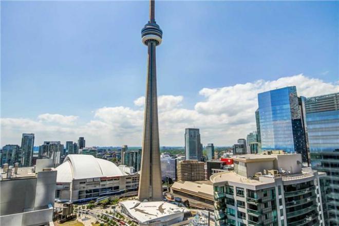 Condo Downtown, Cn Tower, Financial District Toronto Exterior foto
