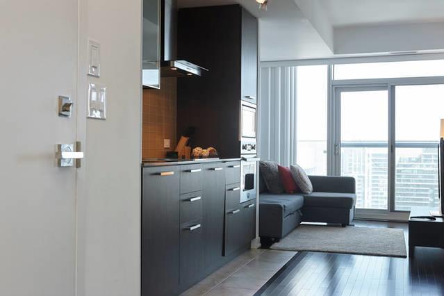 Condo Downtown, Cn Tower, Financial District Toronto Zimmer foto